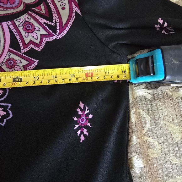 RARE Vintage Francis X designer Printed midi dress - Picture 8 of 12